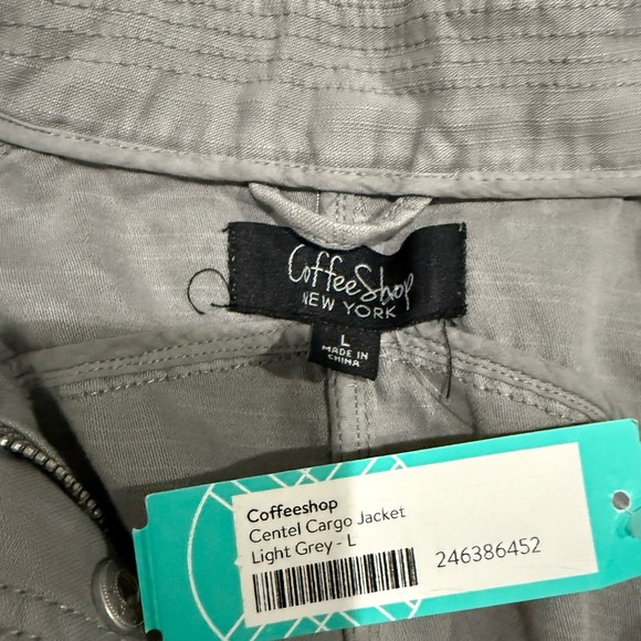 CoffeeShop Gray Jacket - Picture 2 of 3